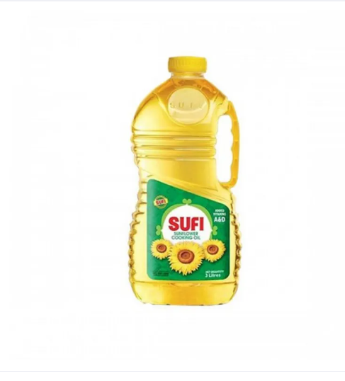Sufi Sunflower Cooking Oil 3ltr
