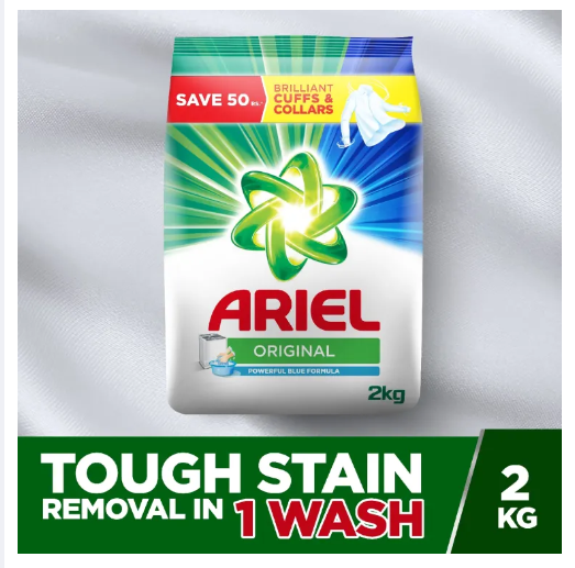 Ariel Detergent Washing Powder Original – 2kg Pack