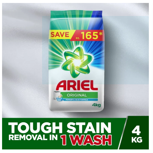 Ariel Detergent Washing Powder Original – 4kg Pack
