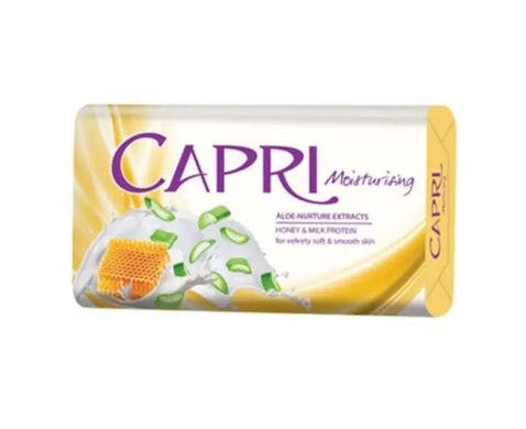 Capri White Single Soap – 120gm