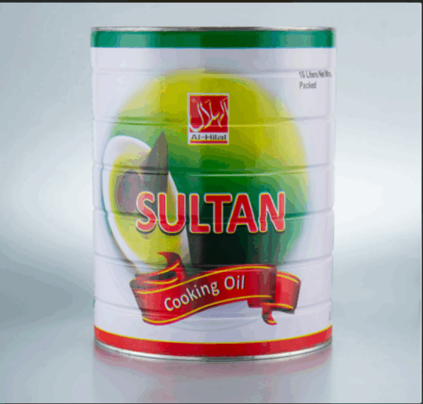 Sultan Cooking Oil Tin 16 Litre