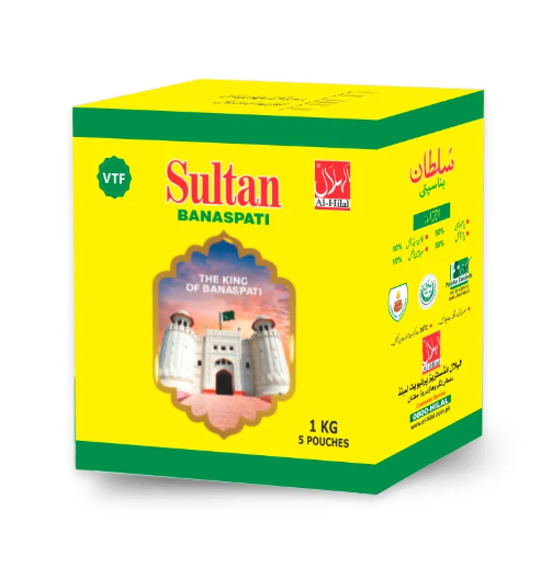Sultan Banaspati Ghee (1 Kg x 5 ) Box