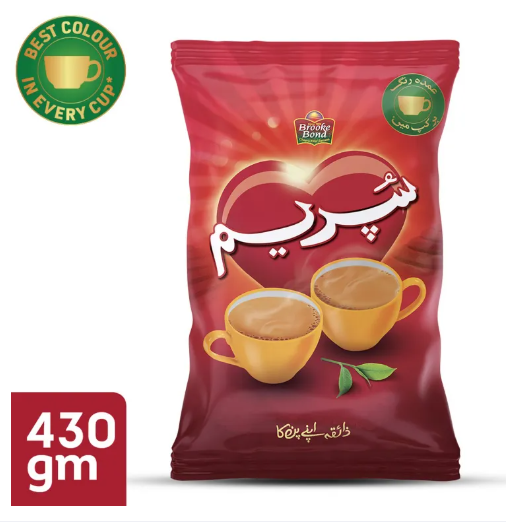 BROOKE BOND SUPREME BLACK TEA 430gm