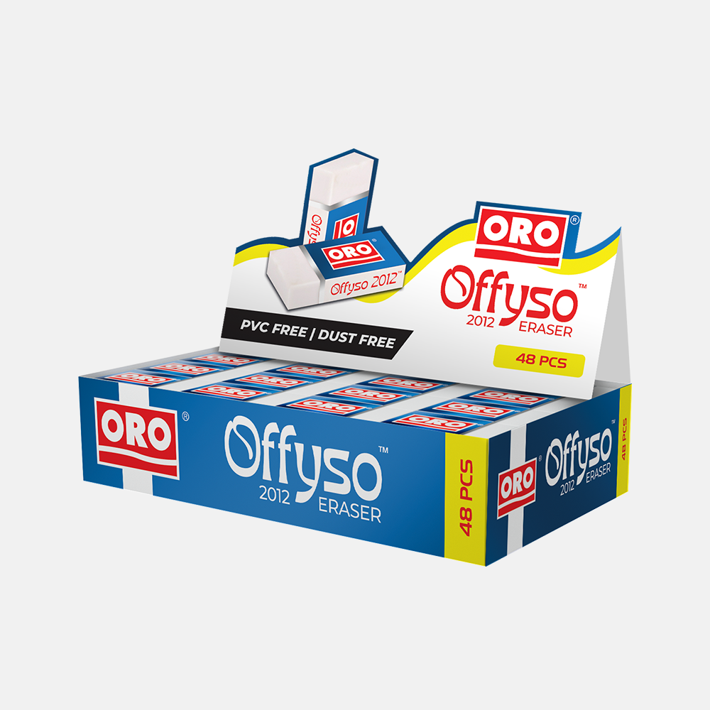 Offyso 2012 Erasers 5 Pcs