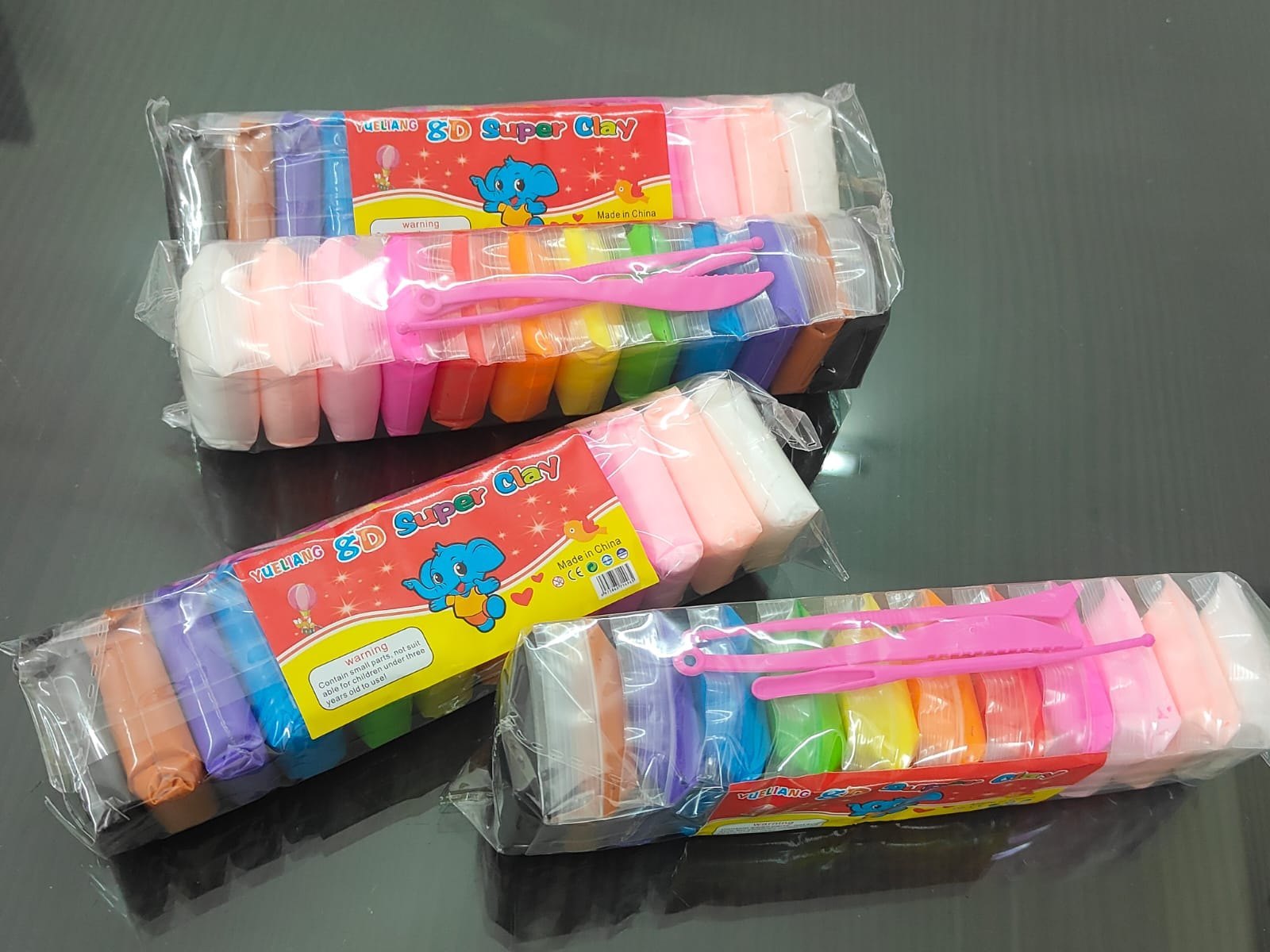 Super Foam Clay 12 Colours