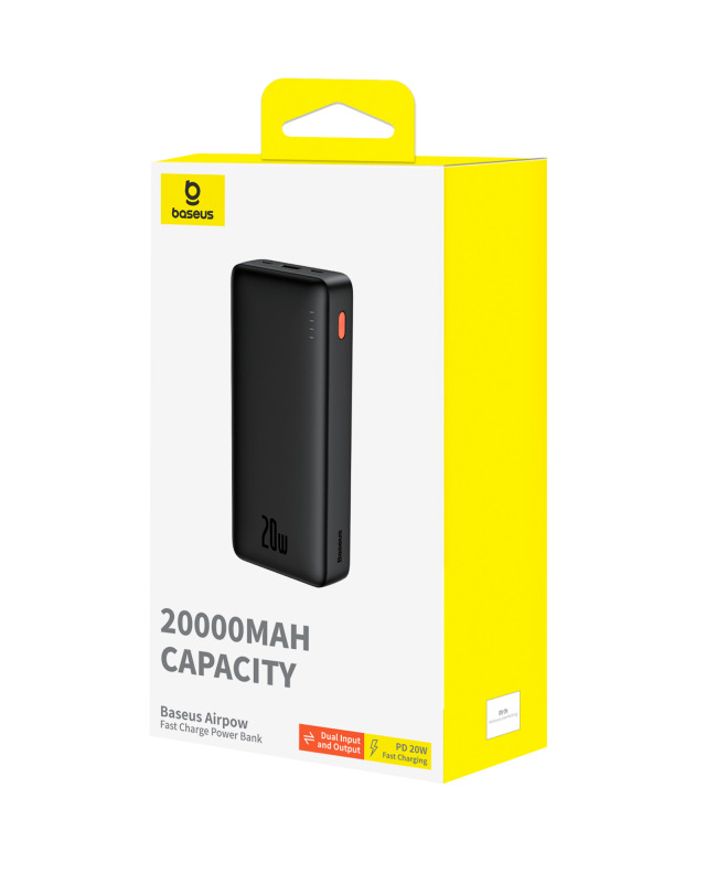 Baseus Fast Charge Power Bank 20000mAh 20W (Original)