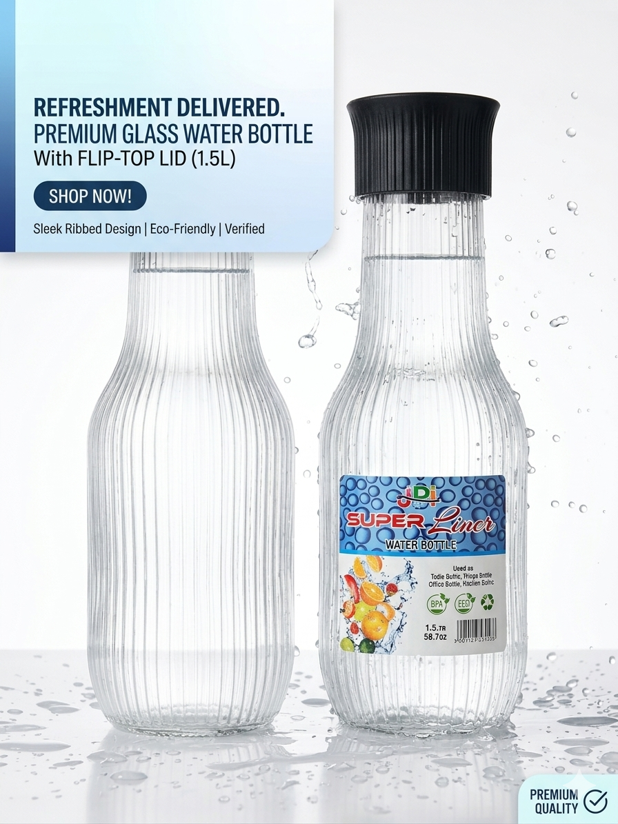 Water Bottle with Auto lid