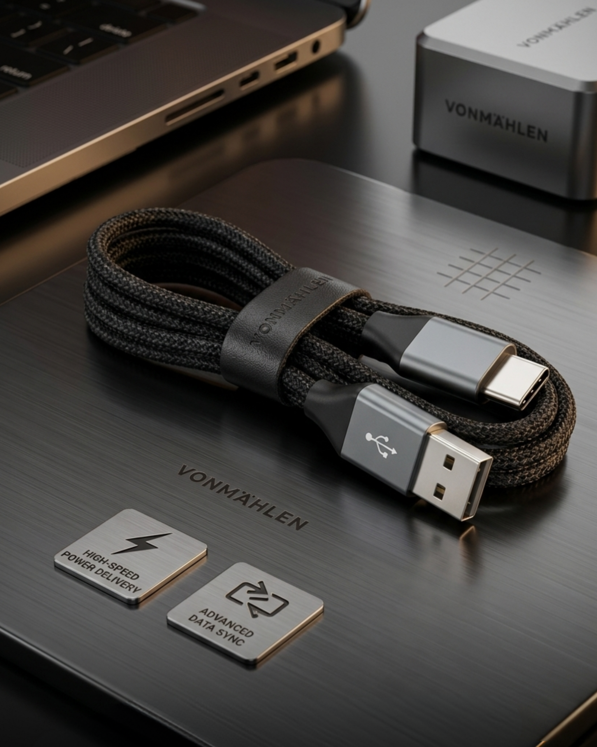 Vonmahlen USB to C-Type Cable (Original)
