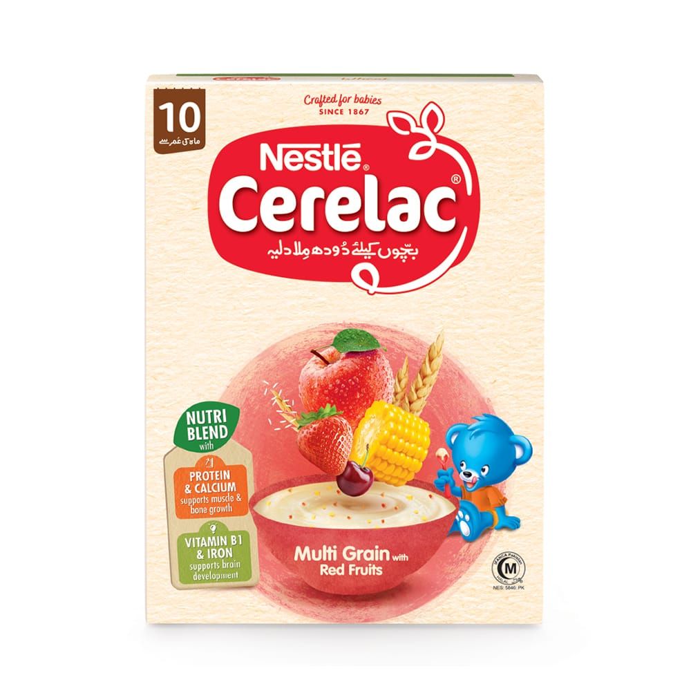 Nestle Cerelac 10 months Red Fruits 175g