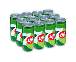 7up 250ml Tin Pack of 12