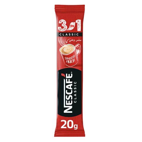 NESCAFE 3-in-1 Classic Coffee Sachets 30Pcs