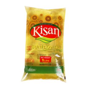 Kisan Cooking Oil 1 Liter Pouch