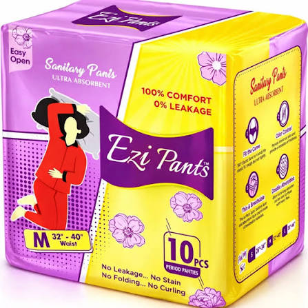 Ezipants (Ladies pads Diapers) 10Pcs Small,Medium,Large