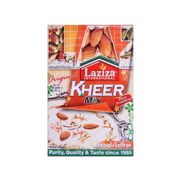 Laziza Kheer Mix Almond + Saffran 155g