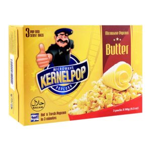 Kernelpop Popcorn Butter 90gm x 3 Packs