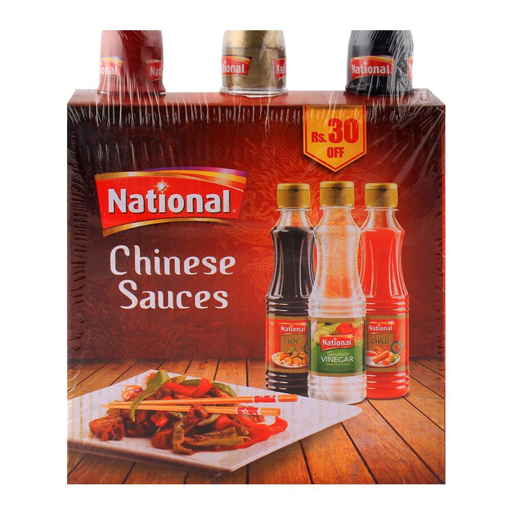 National Chinese Sauces (3x300ml)