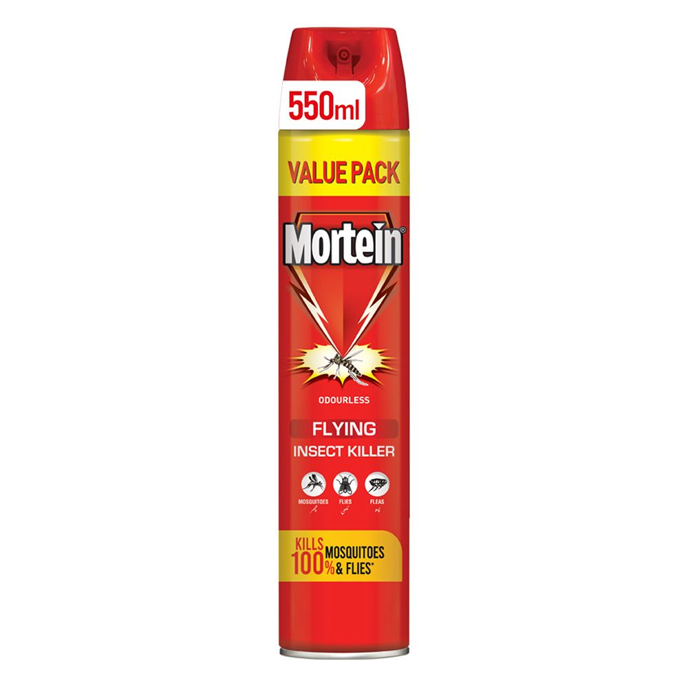 Mortein Odourless Flying Insect Killer Spray 550ml