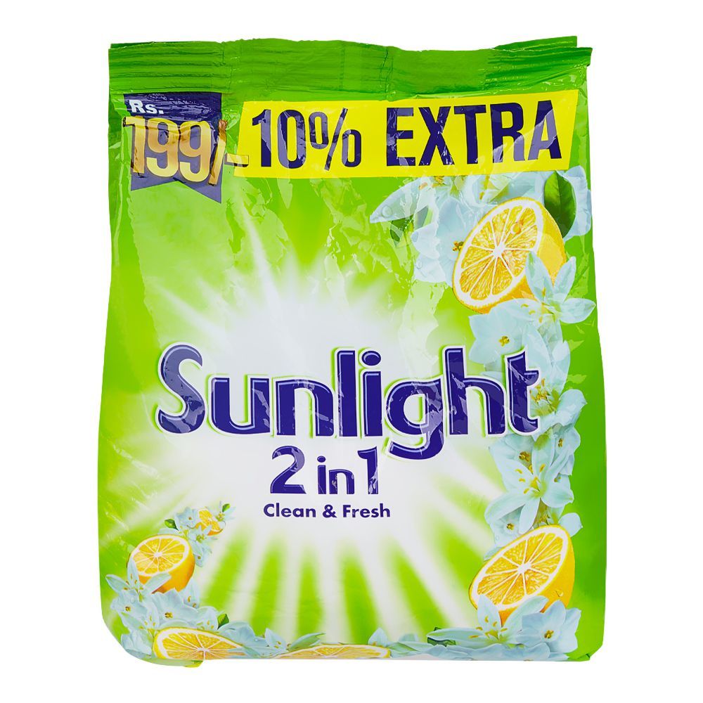 SUNLIGHT GREEN CLEAN AND FRESH WASHING POWDER 730G