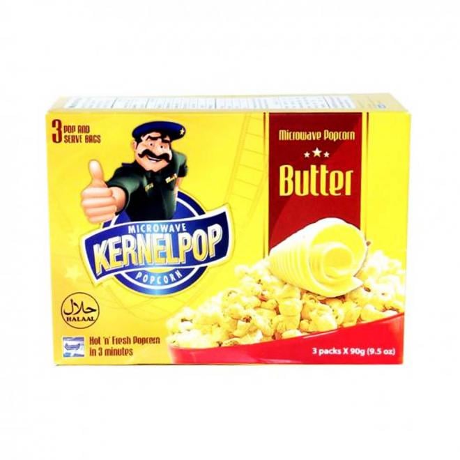 Kernelpop Popcorn Butter 80gm