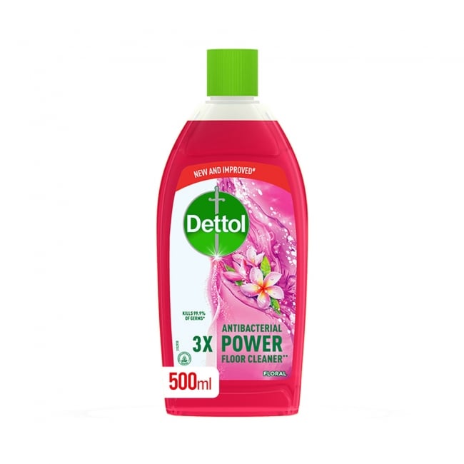 Dettol Antibacterial Power Floor Cleaner Floral 500ml