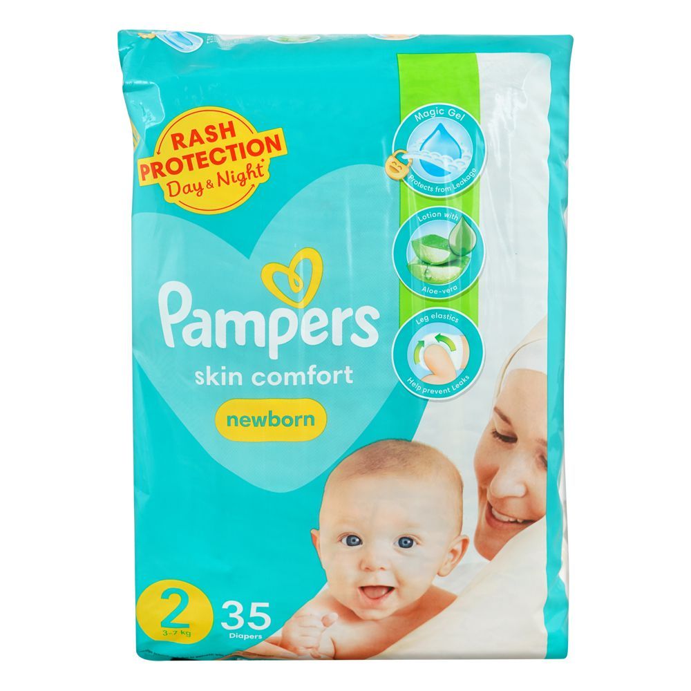 Pampers Skin Comfort Newborn Diapers Mini 3-7kg 35-Pcs