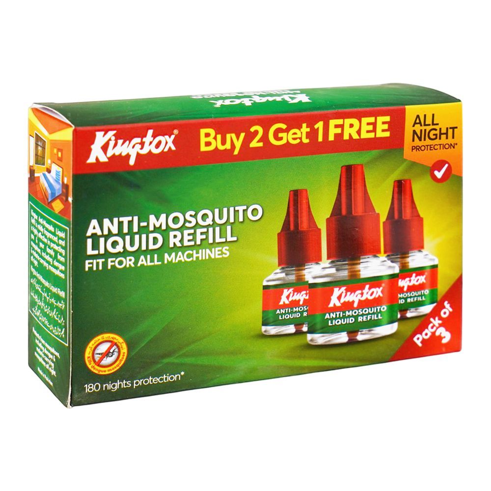 Kingtox Anti-Mosquito Liquid Refill 45ml Pack of 3