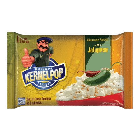 Kernelpop Popcorn Jalapeno 90gm