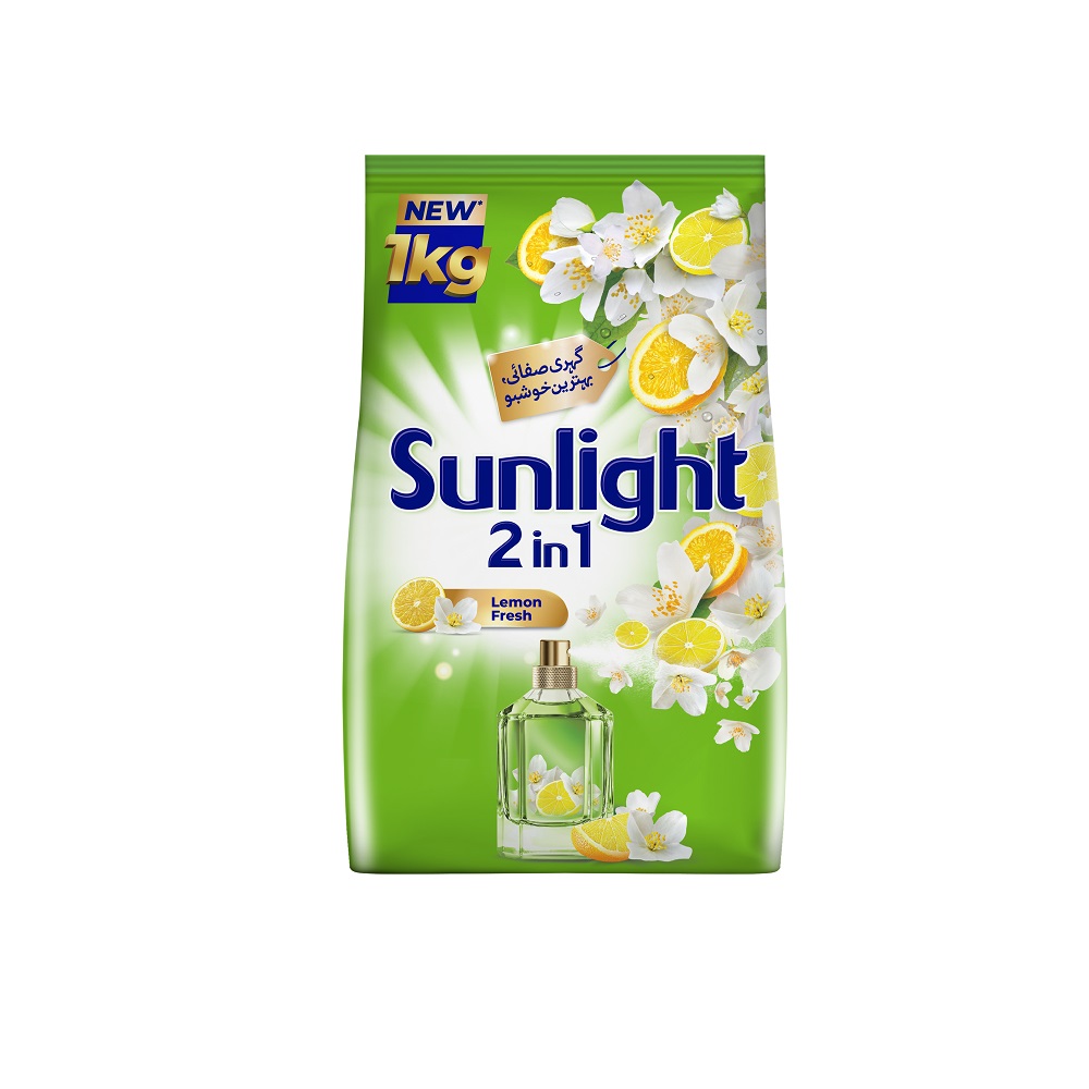 SUNLIGHT WASHING POWDER GREEN 1KG