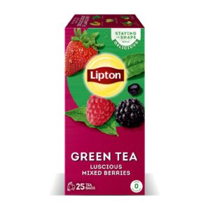 Lipton Green Tea Luscious Mixed Berries 25-Tea Bags