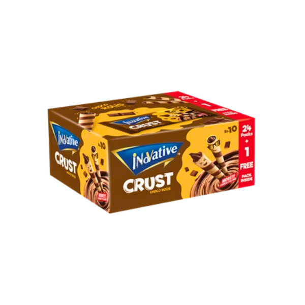 Inovative Crust Choco Rolls 24 Packs Box