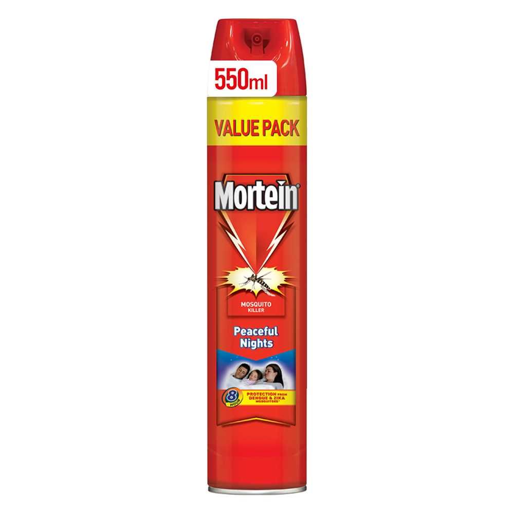Mortein Peaceful Night Mosquito Killer Spray 550ml