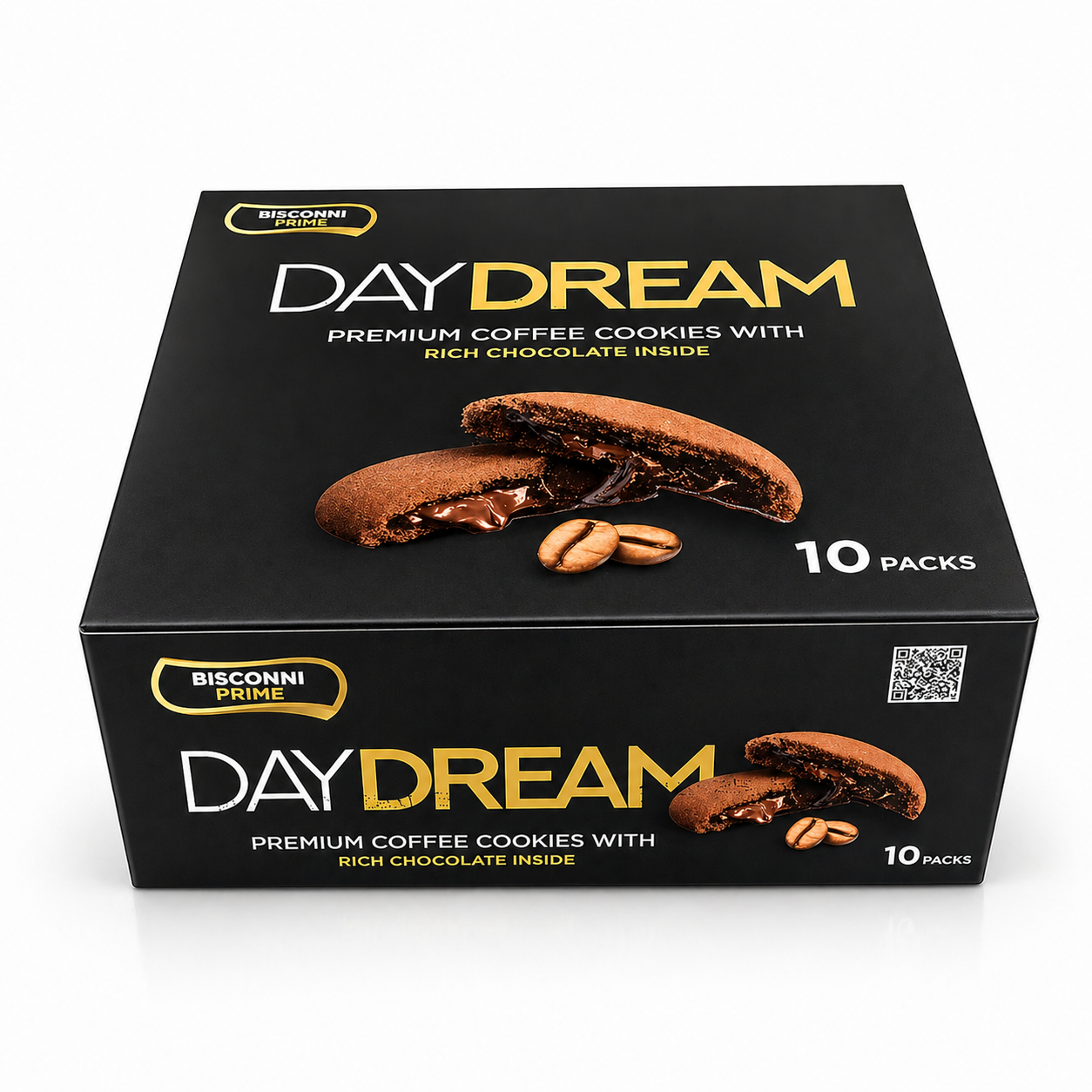 Bisconni Day Dream Premium Coffee Cookies  10 Packs Box
