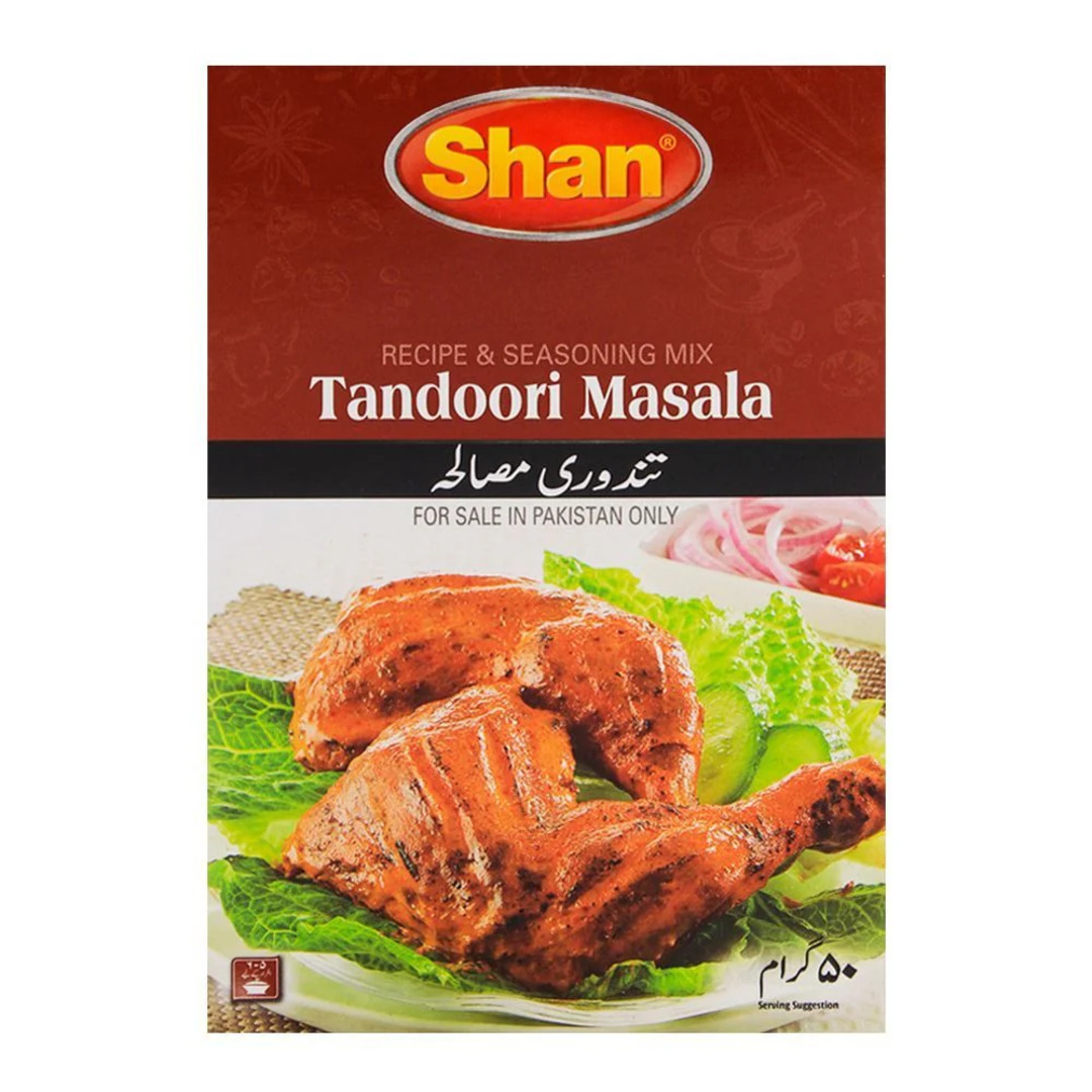 Shan Tandoori Masala Recipe & Seasoning Mix 45gm