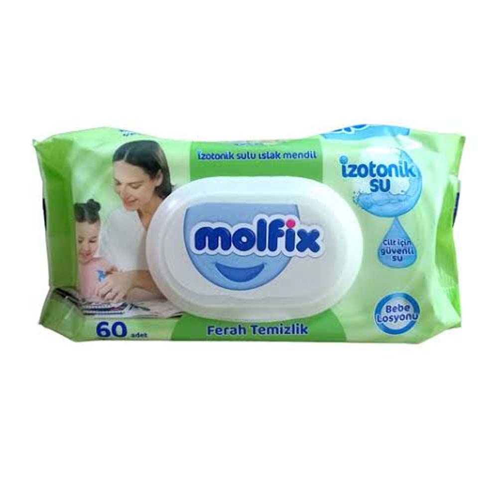 Molfix Fresh Clean Baby Wipes 60-Pcs