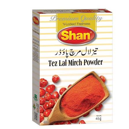 Shan Tez Lal Mirch Powder 45gm