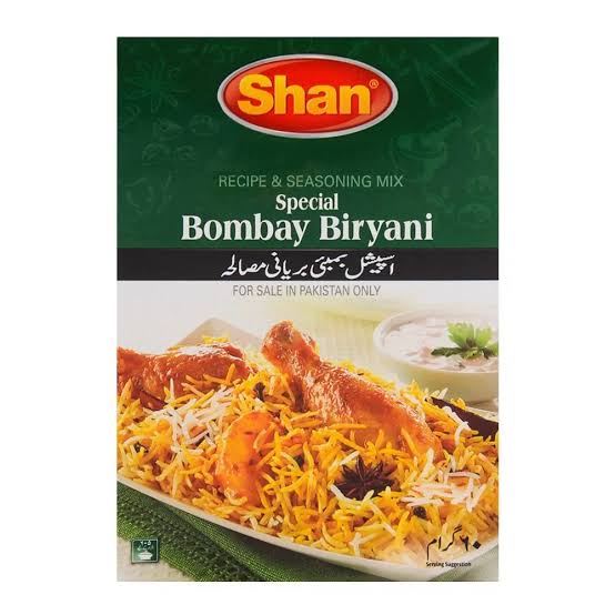Shan Special Bombay Biryani Recipe & Seasoning Mix 60gm