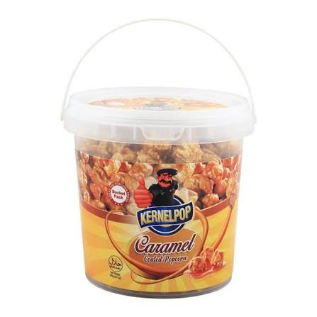 Kernelpop Caramel Coated Popcorn Bucket Pack 195gm