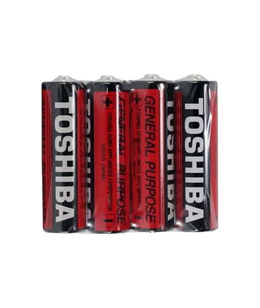 Toshiba General Purpose AA Battery Cells 1.5V 4-Pcs