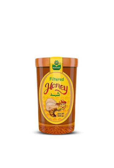 Marhaba Filtered Honey Glass 500gm