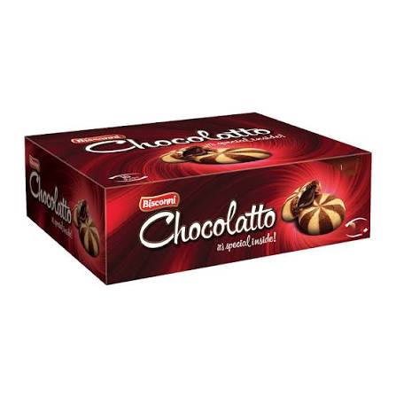 Bisconni Chocolatto Cookies 12 Packs Box