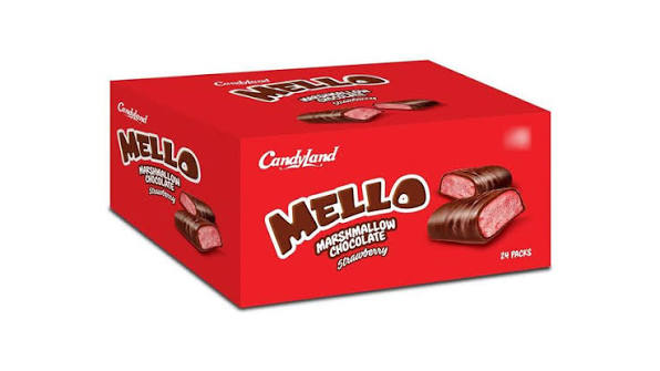 Candyland Mello Marshmallow Chocolate Strawberry 24-Pcs Box