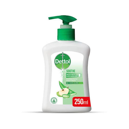 Dettol Soothe Antibacterial Hand Wash 250ml