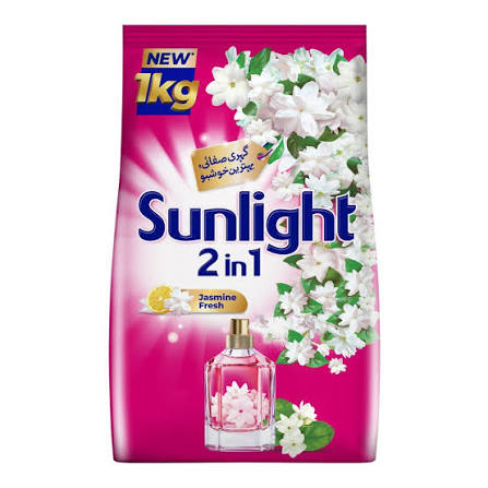 SUNLIGHT WASHING POWDER PINK 1KG