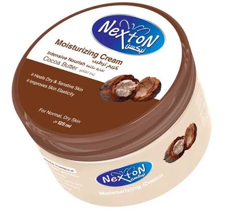 Nexton Cocoa Butter Moisturizing Cream Heals Dry & Sensitive Skin 125ml