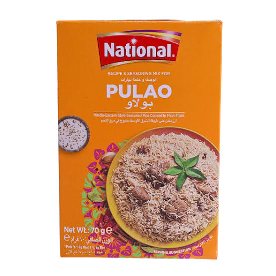 National Pulao Recipe Mix 70gm