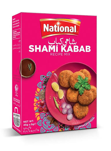 National Shami Kabab Recipe Mix 45gm