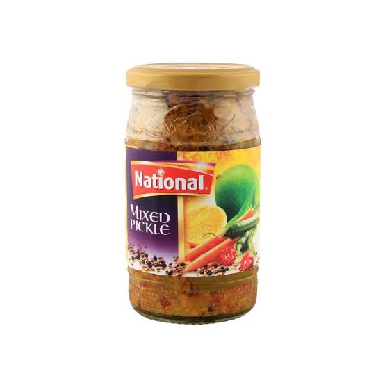 National Mixed Pickle in Oil 320gm