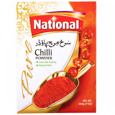 National Red Chilli Powder 200gm
