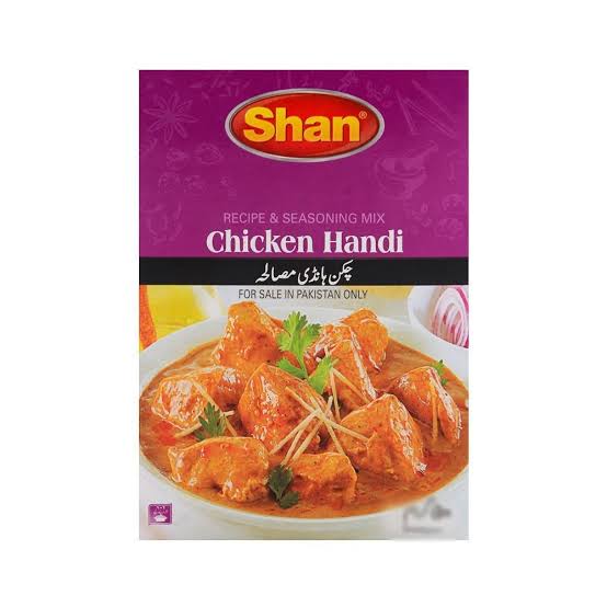 Shan Chicken Handi Recipe & Seasoning Mix 50gm