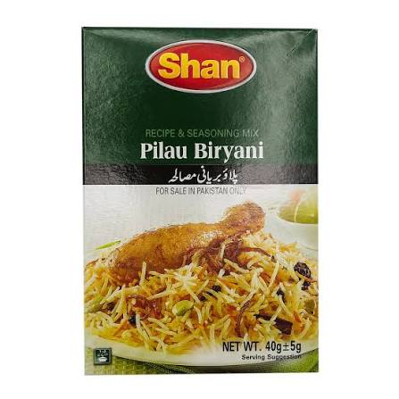 Shan Pilau Biryani Recipe & Seasoning Mix 40gm